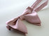 Men Bow Tie Solid Color Black Polyester Lotus root starch