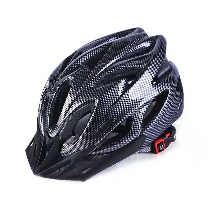 Cycling Helmet PC EPS OEM One Piece Unisex Carbon fiber Black Average size 54-61cm