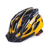 Cycling Helmet PC EPS OEM One Piece Unisex Yellow and Black Average size 54-61cm
