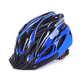 Cycling Helmet PC EPS OEM One Piece Unisex Black Blue Average size 54-61cm