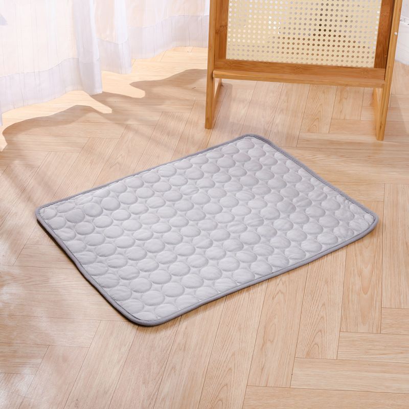 Jun Zhe Pet Ice Silk Cooling Mat for Dogs ice silk pad gray XL(100*75cm) about 280g