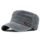 Xu Guan Washed Cotton Baseball Cap Adjustable Sunshade JX-5366 Gray