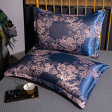 Jacquard Pillowcase Polyester 48x74cm 48*74cm [one pack]