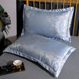 Jacquard Pillowcase Polyester 48x74cm 48*74cm [one pack]