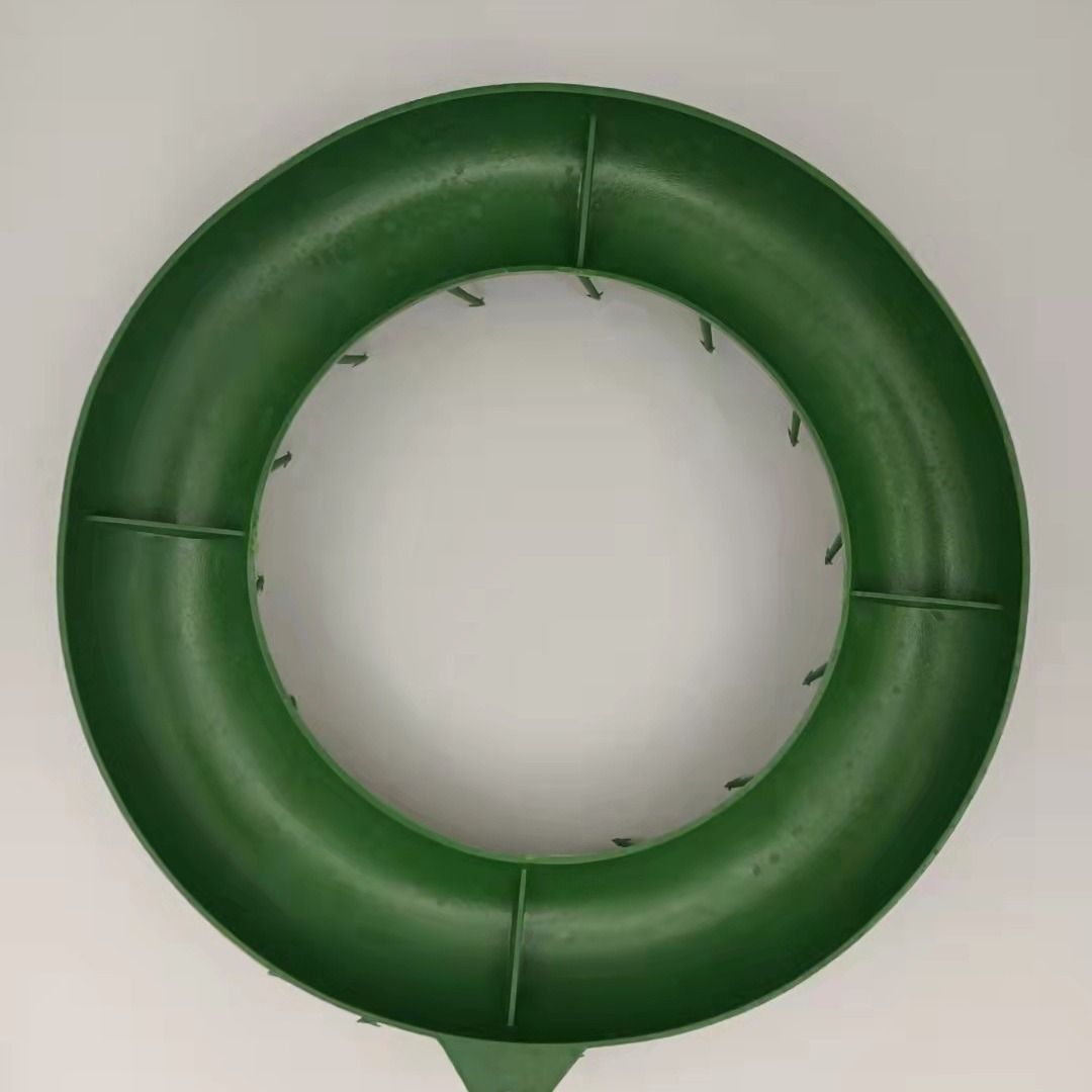 Christmas Wreath Plastic Green Diameter 30cm Diameter 30cm 100 mesh