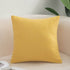 Shengdu Solid Color Polyester Pillow Case 40x40cm csmm bright yellow 60*60cm with pillow core