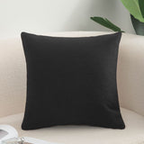 Shengdu Solid Color Polyester Pillow Case 40x40cm csmm black 45*45cm with pillow core