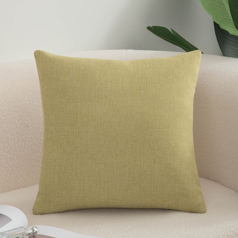 Shengdu Solid Color Polyester Pillow Case 40x40cm Csmm matcha 55*55cm with pillow core