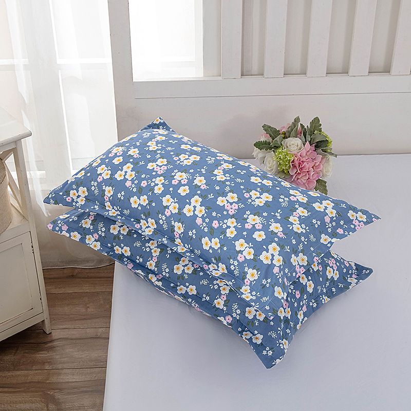 Tiao yuyun Pillowcase Pair Polyester 48x74cm 48*74cm [a pair of pillowcases]