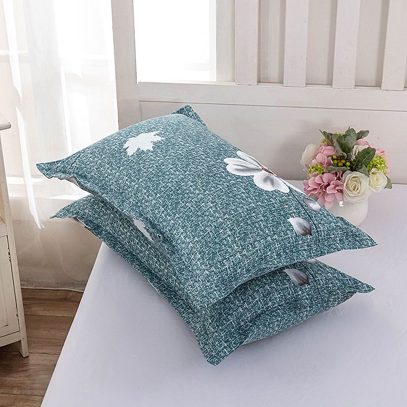 Tiao yuyun Pillowcase Pair Polyester 48x74cm 48*74cm [pillowcase one]
