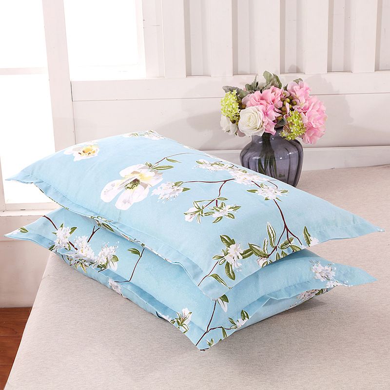 Tiao yuyun Pillowcase Pair Polyester 48x74cm 48*74cm [pillowcase one]