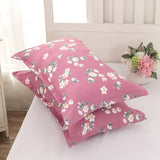 Tiao yuyun Pillowcase Pair Polyester 48x74cm 48*74cm [pillowcase one]