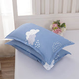 Tiao yuyun Pillowcase Pair Polyester 48x74cm 48*74cm [a pair of pillowcases]