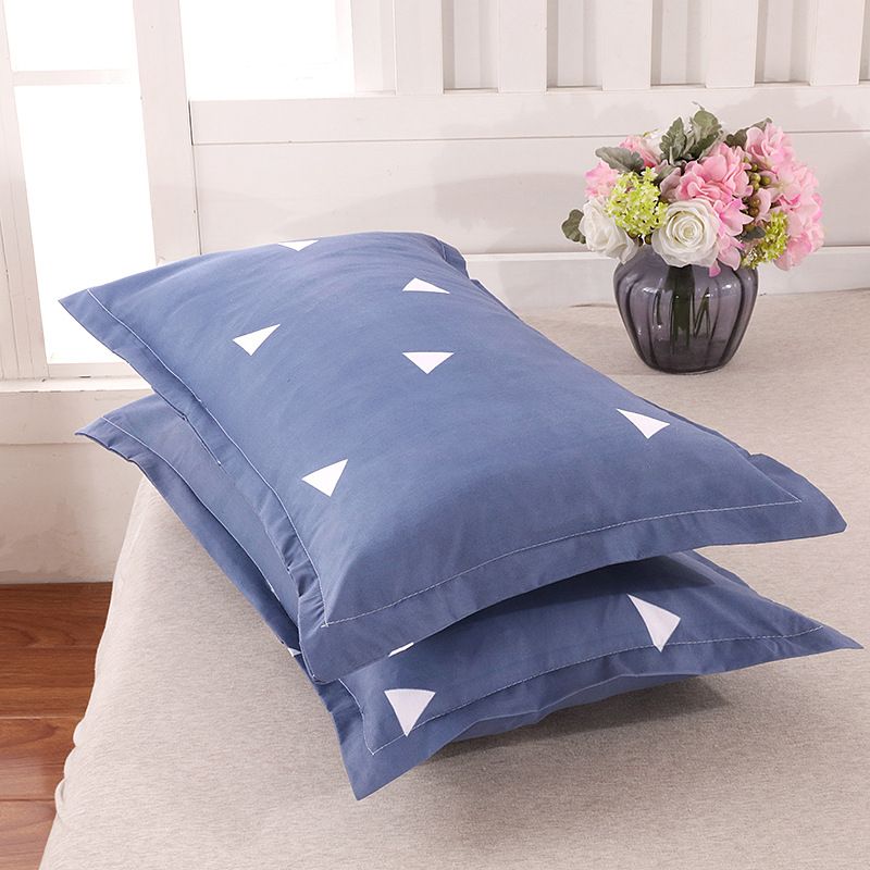 Tiao yuyun Pillowcase Pair Polyester 48x74cm 48*74cm [pillowcase one]