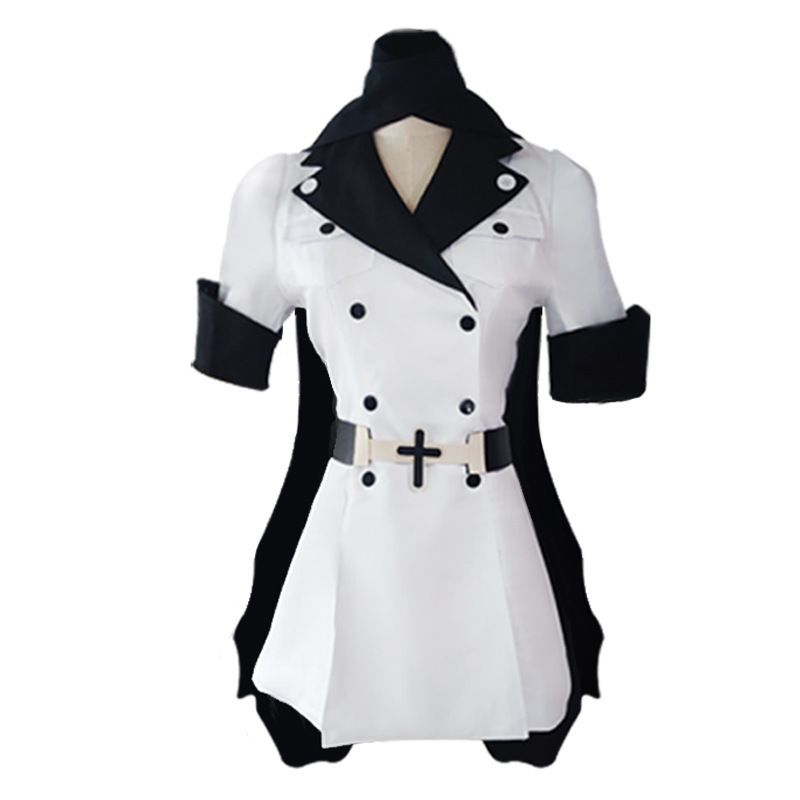 Akame Ga Kill Cosplay Costume Full Set Red pupil full set (without hat) XXL Size: XXL; Height (cm): 175-180; Weight (kg): 65-70; Bust (cm): 98-102; Waist (cm): 82-86; Shoulder width (cm): 41; Length (cm): 66