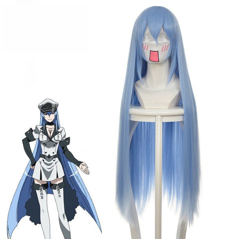 Akame Ga Kill Cosplay Costume Full Set Red pupil wig XS
