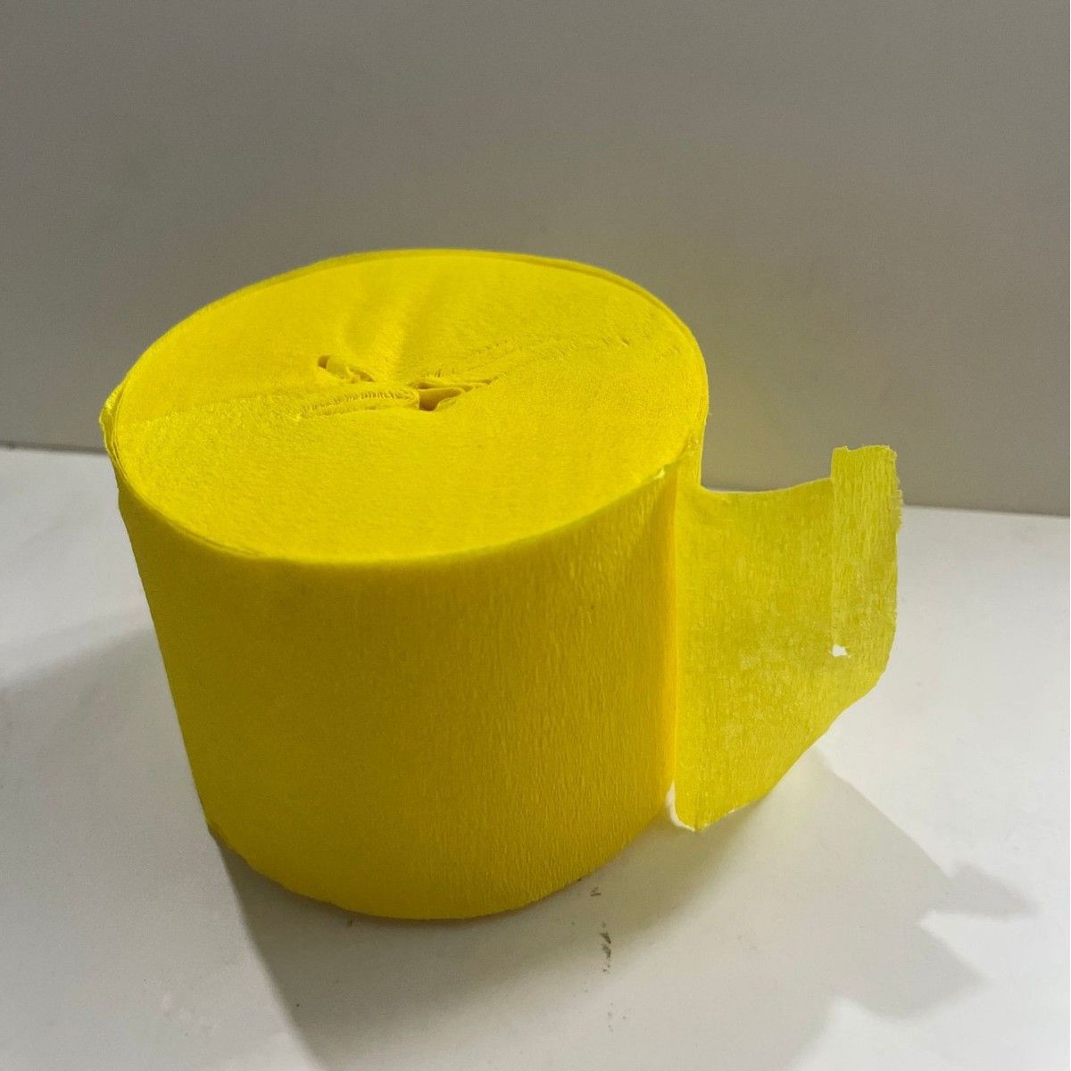 Crepe Paper Roll Morning Star 4.5cm10m Wedding Deep yellow 4.5cm*10m
