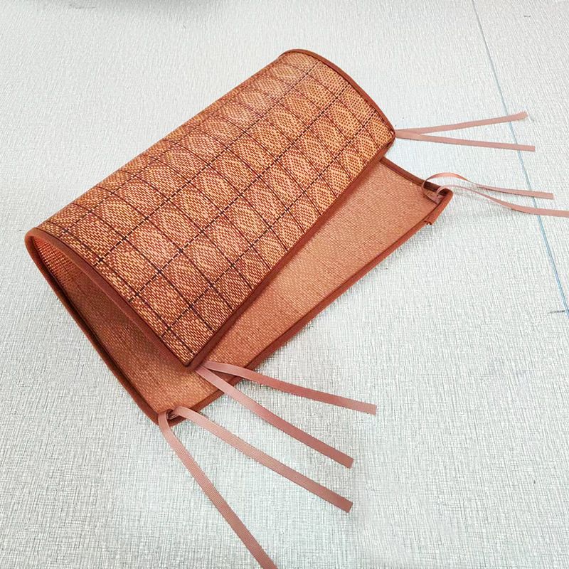 Cute Rattan Pet Cooling Mat Dog Cat With fixed strap 95*65cm