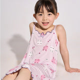 KIDS MAM&DAD Girls Viscose Summer Sleepwear 31209 purple bunny 120cm