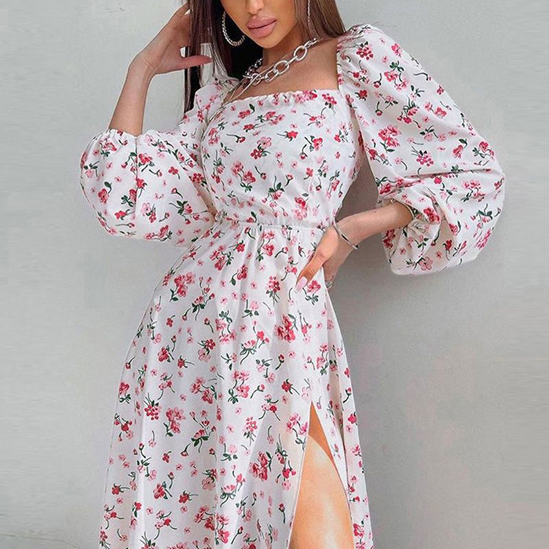 Hong Hao Women Printed Backless Long Dress Spring 2026 Pink Size: L; Height (cm): 165-170; Weight (kg): 55-60; Bust (cm): 90-94; Waist (cm): 74-78; Shoulder width (cm): 39; Length (cm): 62