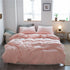 Cotton 4 Piece Set Modern Minimalist White 1.8m bed-increase quilt cover 220x 240cm four-piece set