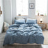 Cotton 4 Piece Set Modern Minimalist White 1.8m bed-quilt cover 200x 230cm (four-piece set)