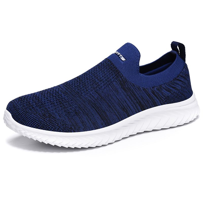 Men Sports Shoes Lightweight Breathable Mesh A19 sapphire blue 40