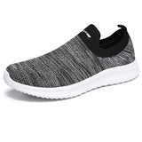Men Sports Shoes Lightweight Breathable Mesh A19 White Ash 41