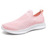 Men Sports Shoes Lightweight Breathable Mesh A19 Pink 37