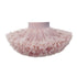 tutuoclock Girls Sweet Princess Nylon Mesh Cake Skirt Milk Tea 80cm