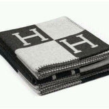 Wool Blanket Cullen Dynasty 140x170 700g Black and White H 140*170 700g