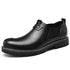 Men Genuine Leather Martin Boots Business Casual Black 42
