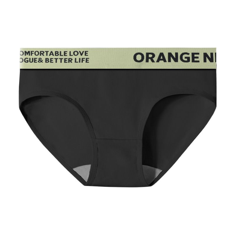 CaediKovrd Women Cotton Briefs Hip Lift Modal 6572-green and black 2XL.