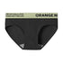 CaediKovrd Women Cotton Briefs Hip Lift Modal 6572-green and black 2XL.