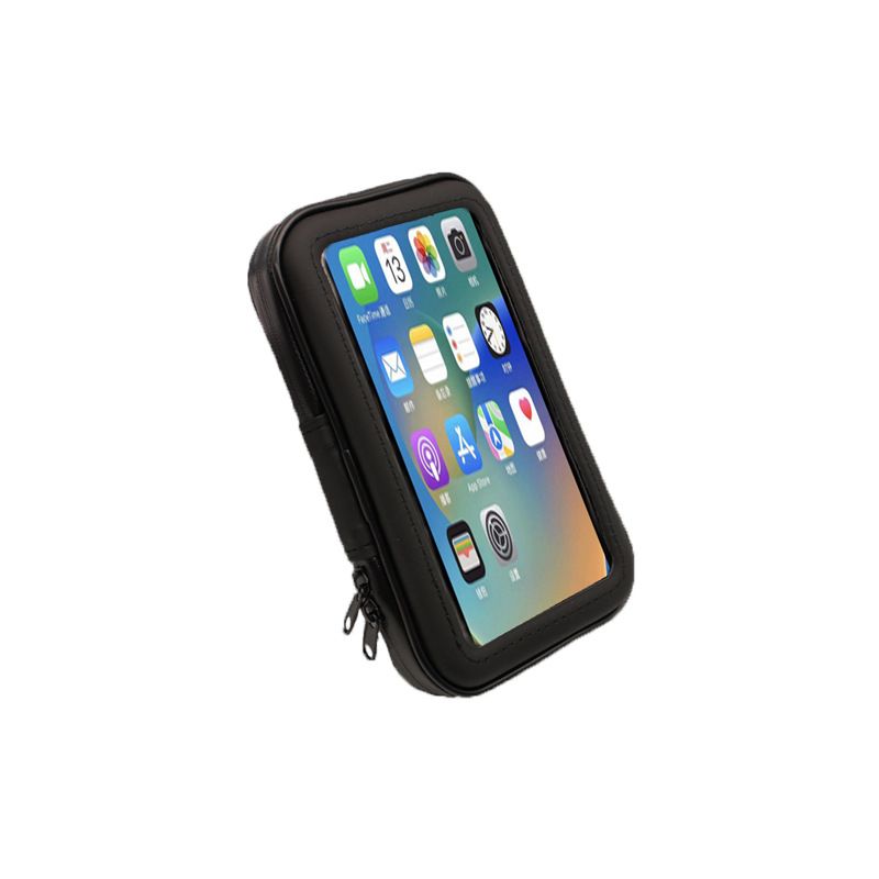 Hongde Motorcycle Bag Touch Screen Phone Holder... Black 7 inch bag D1 mobile phone bracket color box