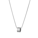 Titanium Steel Geometric Necklace Snake Bone Chain Titanium steel small waist-alloy snake chain