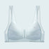 Girls Cotton Bra Full Cup Vest No Wire Blue (one piece) M (Suggested 42.50 kg-50.00 kg
