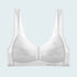 Girls Cotton Bra Full Cup Vest No Wire White (one-piece) M (Suggested 42.50 kg-50.00 kg