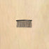 Metal Hair Comb Xingpeng 40 Teeth Unisex 1 medium (20 teeth)