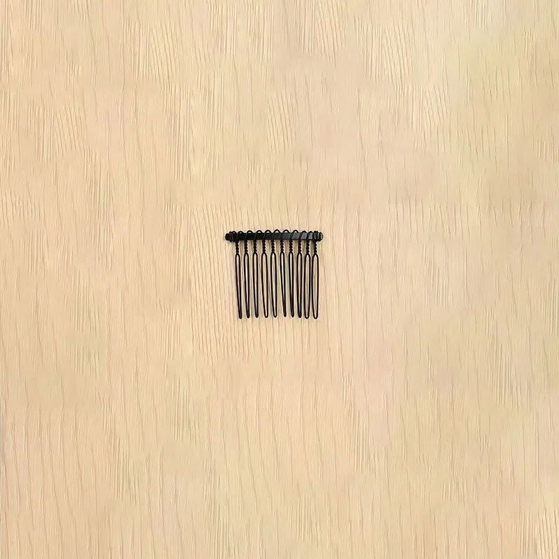 Metal Hair Comb Xingpeng 40 Teeth Unisex 1 small (10 teeth)