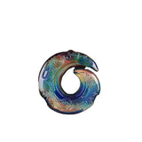 Temperature Sensitive Necklace Glass Pendant Unisex Running when temperature sensing