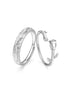 Fang qi Copper Mobius Ring for Couple Love and roses A pair
