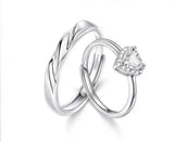 Fang qi Copper Mobius Ring for Couple Love you A pair