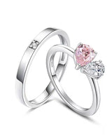 Fang qi Copper Mobius Ring for Couple Accompany Men's