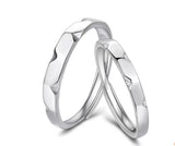 Fang qi Copper Mobius Ring for Couple Touch heart A pair