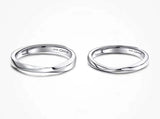 Fang qi Copper Mobius Ring for Couple Love you without deadline Men's
