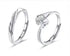 Fang qi Copper Mobius Ring for Couple Cardiac signal Women&
