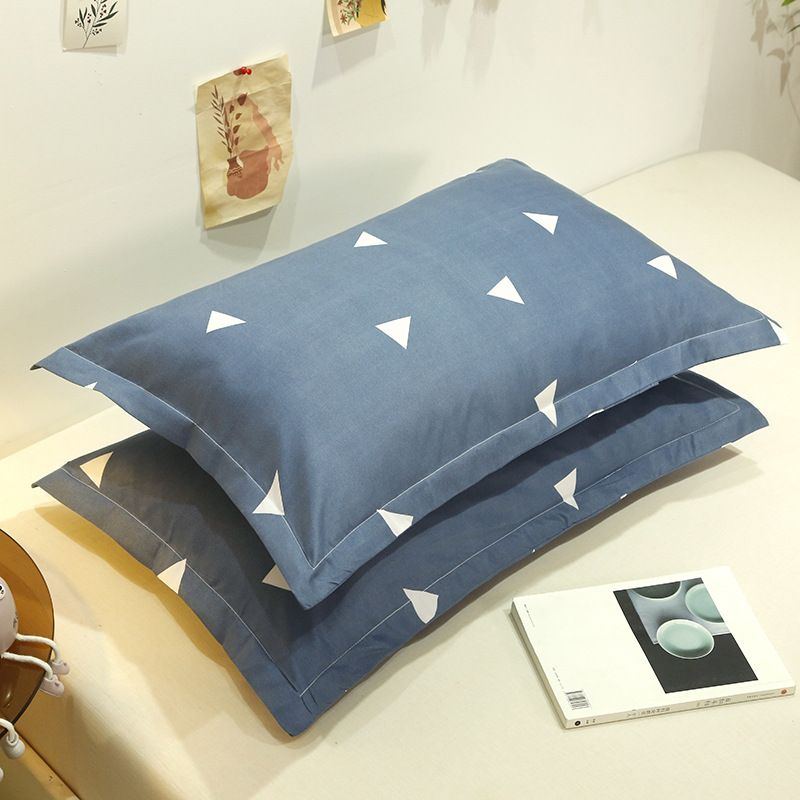 Pillowcase Pair 48x74 Polyester Twill 48x 74cm ± 2cm [one pair]