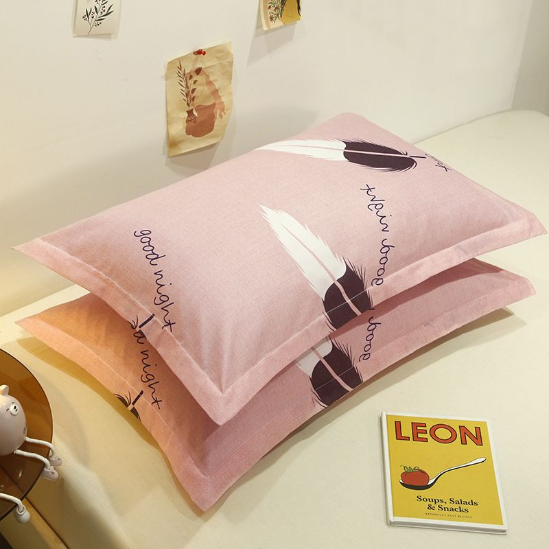 Pillowcase Pair 48x74 Polyester Twill 48x 74cm ± 2cm [single pack]