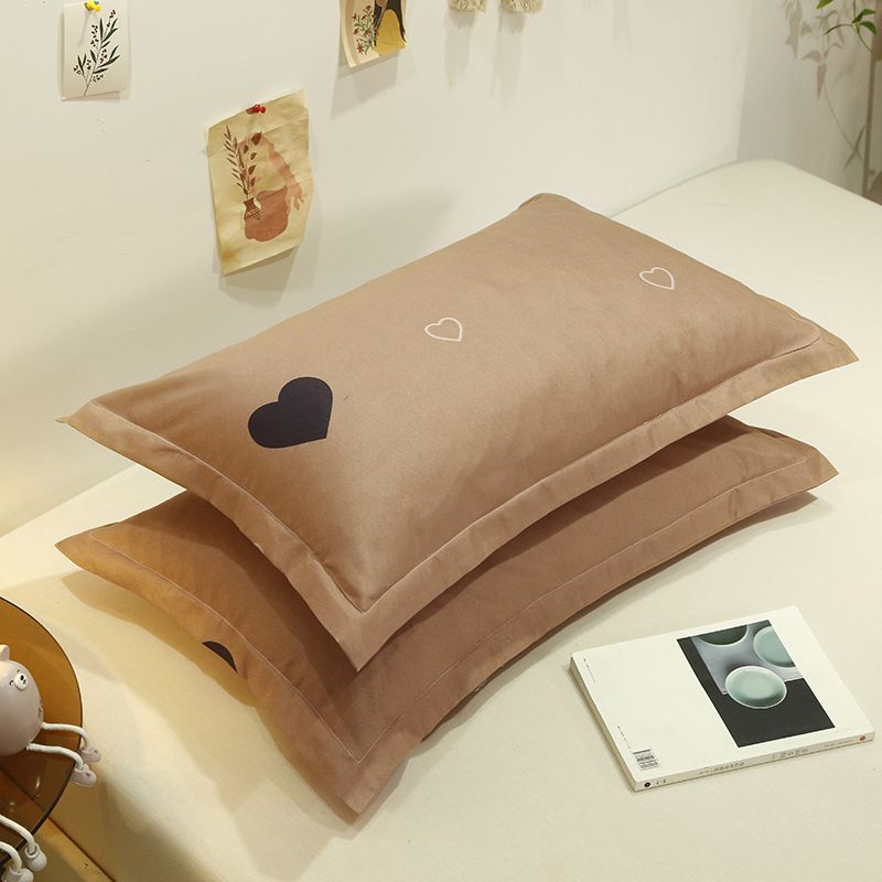Pillowcase Pair 48x74 Polyester Twill 48x 74cm ± 2cm [one pair]
